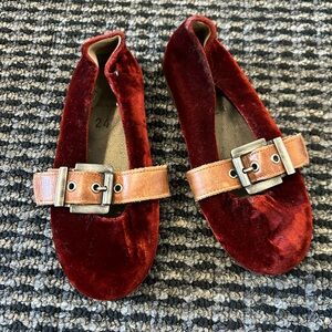 Pepe Velvet Kids Dress Shoes
